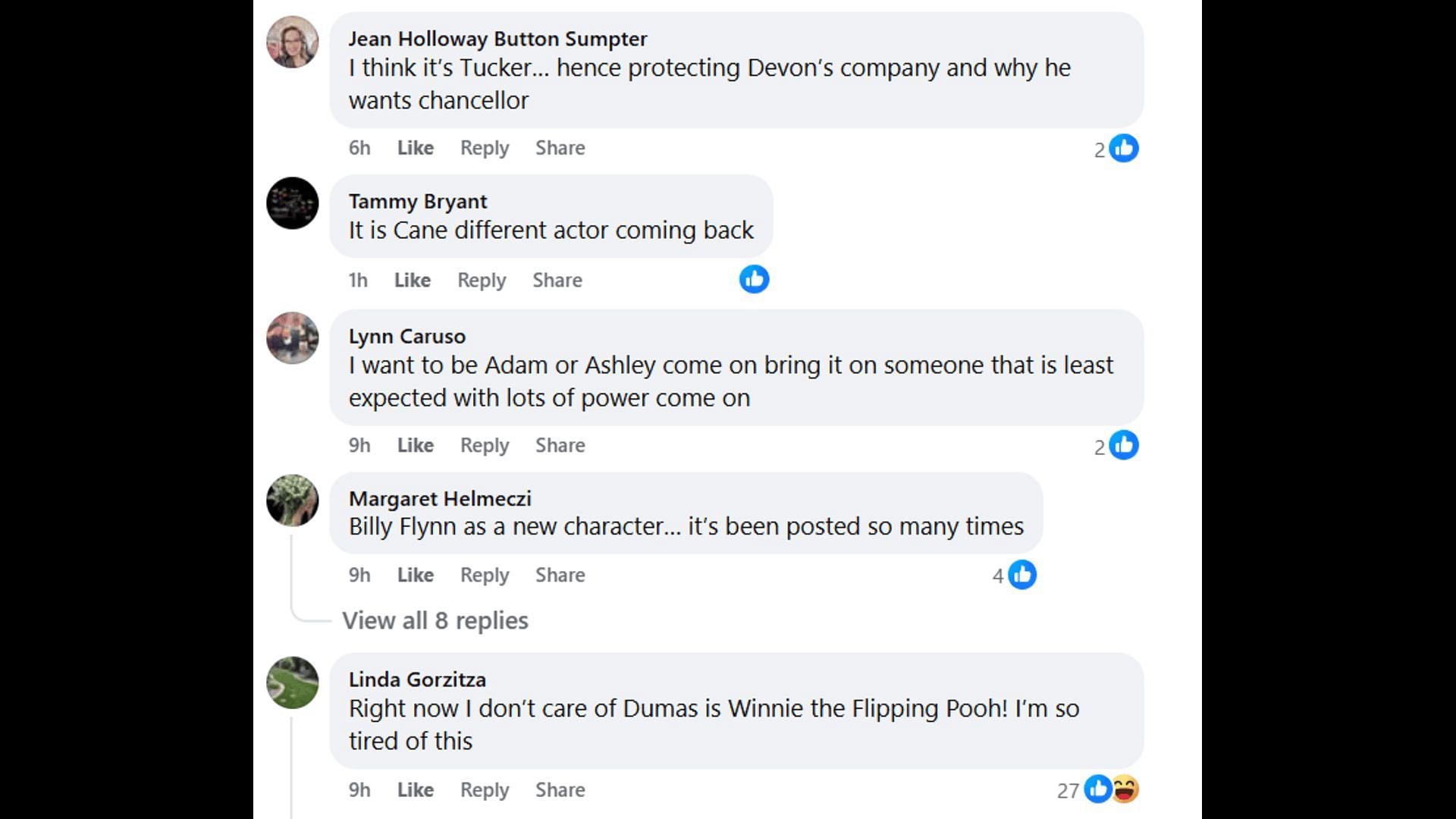 Fans speculate what could happen next on the show (Image via Facebook/The Young and the Restless)